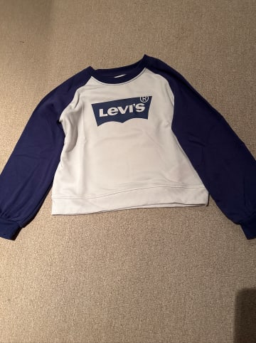 Levi's Kids Sweatshirt in Blau/Weiß