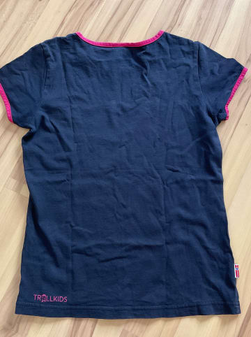 Trollkids Funktionsshirt "Kroksand" in Dunkelblau
