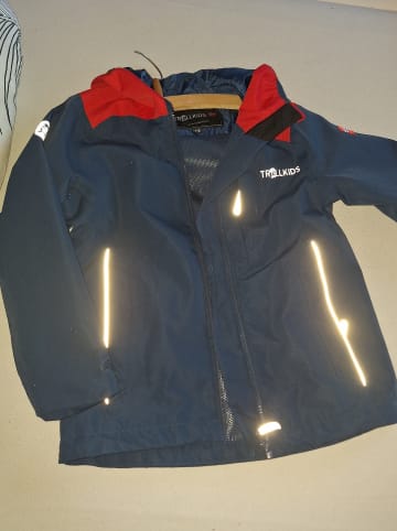 Trollkids Regenjacke "Bergen" in Dunkelblau