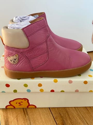 Steiff Boots in Rosa