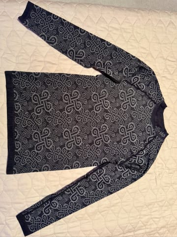 Kilpi Funktionsunterhemd "Carol" in Schwarz/ Grau