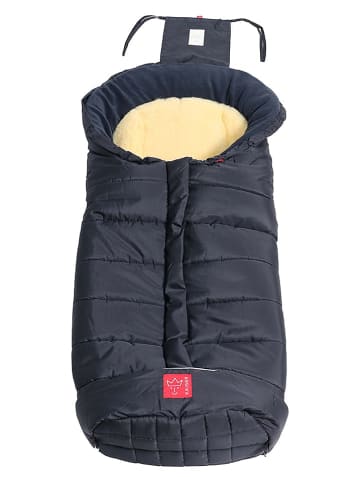 Kaiser Naturfellprodukte Thermo-Fußsack "Arctik Plus" in Dunkelblau - (L)105 x (B)48 cm