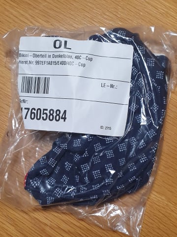 ESPRIT Bikini-Oberteil in Dunkelblau