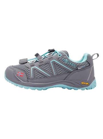 Trollkids Trekkingschuhe "Skarvan Hiker Low" in Grau