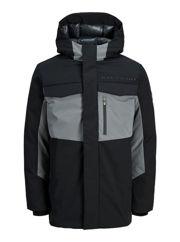 Jack & Jones Parka "Friday" in Schwarz/ Grau