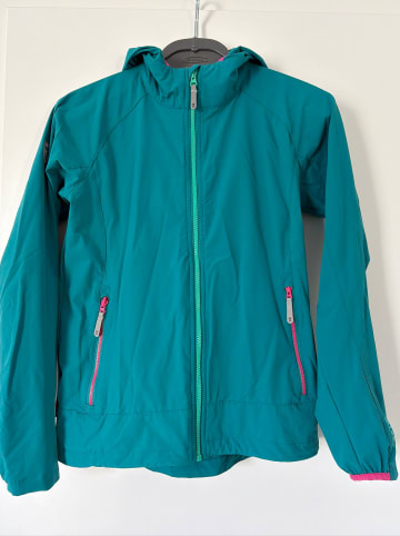 Trollkids Softshelljacke "Kvalvika" in Petrol