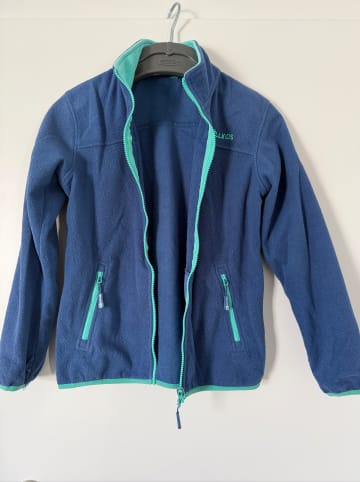 Trollkids 3in1-Funktionsjacke "Bryggen" in Blau/ Türkis