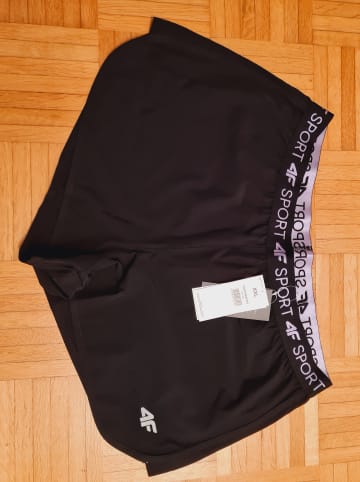 4F Fahrradshorts in Schwarz