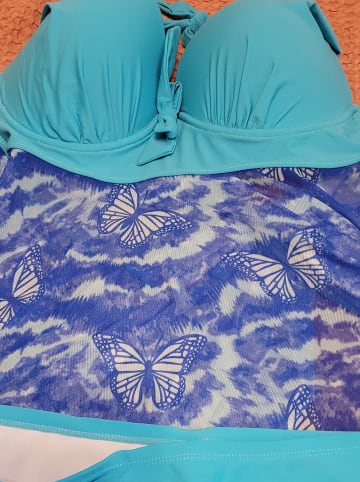 Coconut Sunwear Tankini in Hellblau