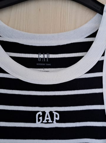 GAP Top in Schwarz/ Weiß