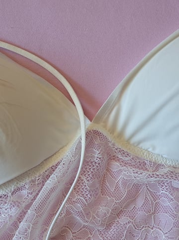 Dorina 2er-Set: Bustiers "Crystal" in Lila/ Creme