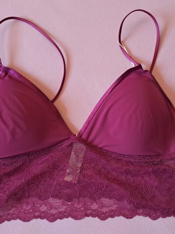 Dorina 2er-Set: Bustiers "Crystal" in Lila/ Creme