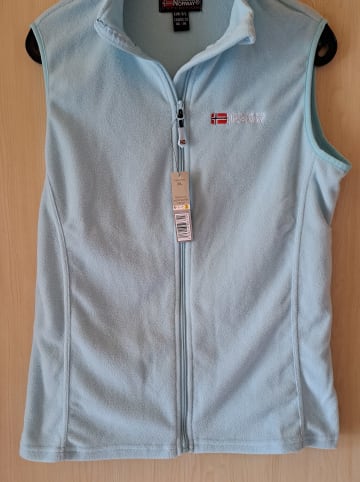 Geographical Norway Fleeceweste "Vug" in Hellblau