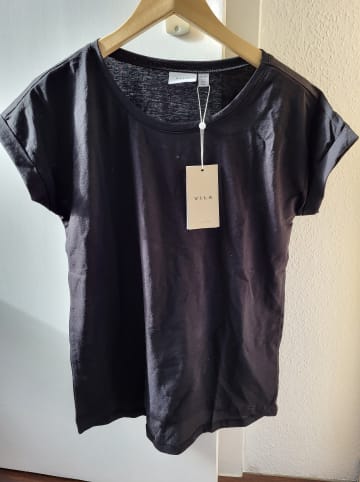 Vila Shirt in Schwarz