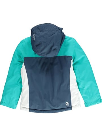 Dare 2b Ski-/ Snowboardjacke "Depend" in Dunkelblau/ Weiß/ Türkis