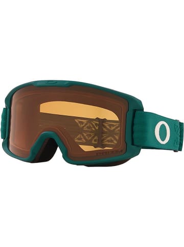 Oakley Ski-/ Snowboardbrille "Line Miner Youth" in Grün/ Orange