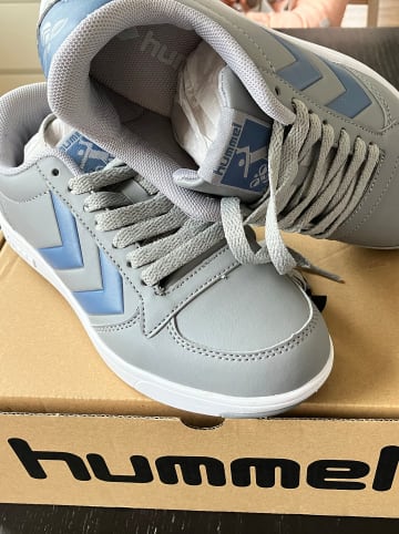 Hummel Sneakers "Stadil Light" in Hellgrau/ Blau