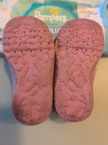 superfit Hausschuhe "Spotty" in Hellblau/ Rosa