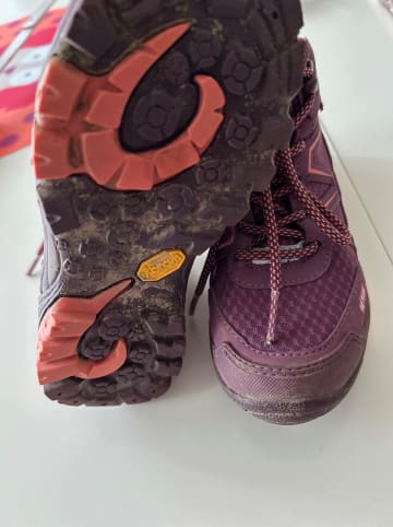 Trollkids Trekkingboots "Skarvan Hiker Mid" in Lila