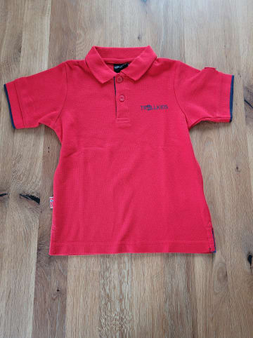 Trollkids Funktionspoloshirt "Bergen XT" in Rot