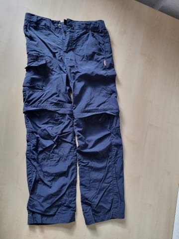 Trollkids Zipp-Off-Trekkinghose "Oppland" - Regular fit - in Dunkelblau
