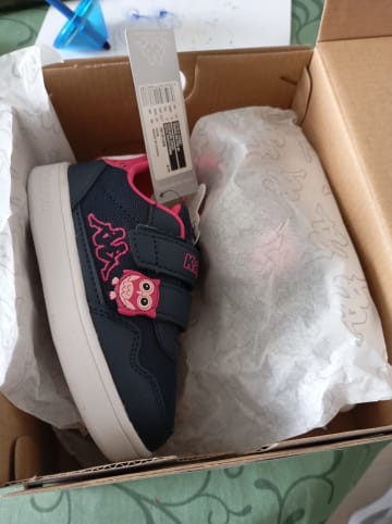 Kappa Sneakers "Pio" in Dunkelblau/ Pink