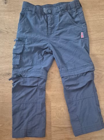 Trollkids Zipp-Off-Trekkinghose "Oppland" - Slim fit - in Anthrazit
