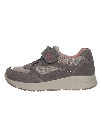 Lurchi Leder-Sneakers "Cilia" in Grau