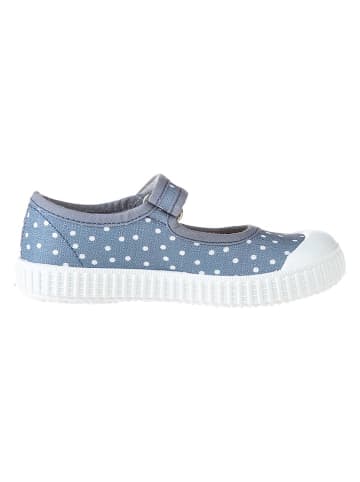 kmins Spangenballerinas in Blau