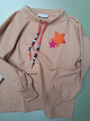 Heine Sweatshirt in Camel