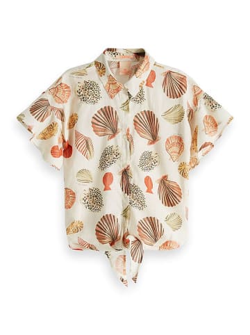 Scotch & Soda Shirt in Creme/ Bunt