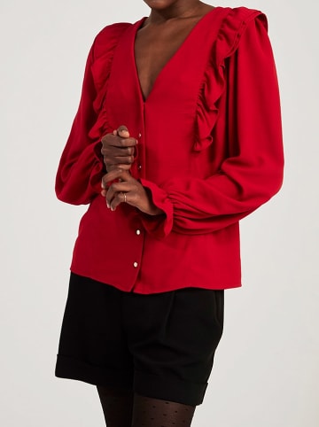 Naf Naf Bluse in Rot