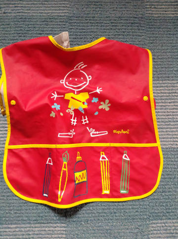 Playshoes Malschürze in Rot
