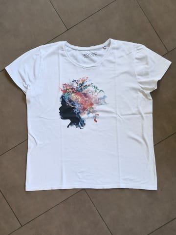 WOOOP Shirt in Weiß