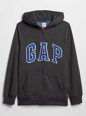 GAP Sweatjacke in Anthrazit