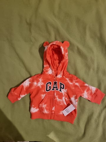 GAP Sweatjacke in Orange