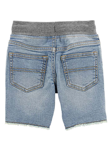 OshKosh Jeansshorts in Hellblau/ Grau