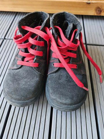 Richter Shoes Leder-Sneakers in Anthrazit