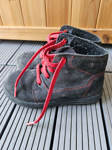 Richter Shoes Leder-Sneakers in Anthrazit