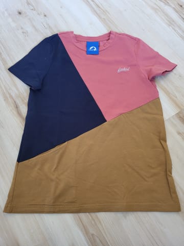 finkid Shirt "Ankkuri" in Rosa/ Senf/ Dunkelblau