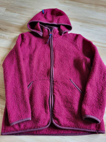 finkid Woll-Fleecejacke "Luonto" in Rot