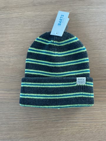 Barts Beanie "Noruk" in Anthrazit/ Grün