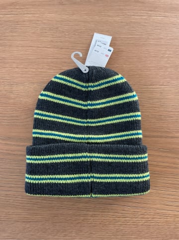 Barts Beanie "Noruk" in Anthrazit/ Grün