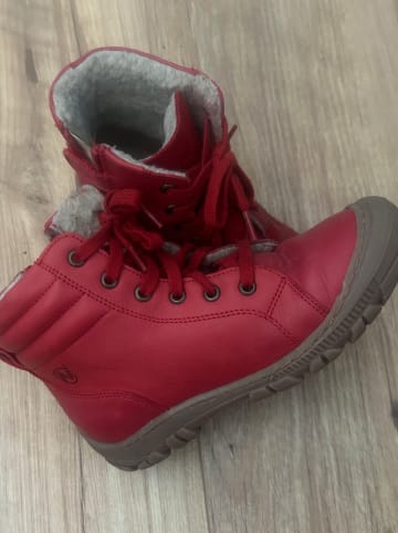 Naturino Leder-Boots "Radar" in Rot