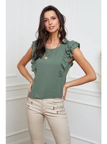 Nice & Rock Bluse "Jazz" in Khaki