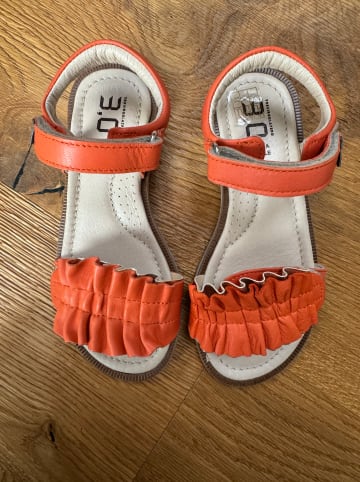 TREVIRGOLAZERO Leder-Sandalen in Orange