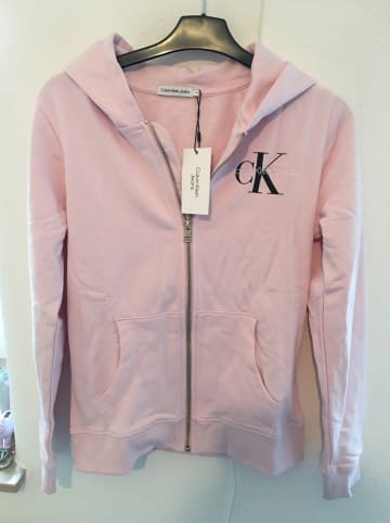 Calvin Klein Sweatjacke in Rosa