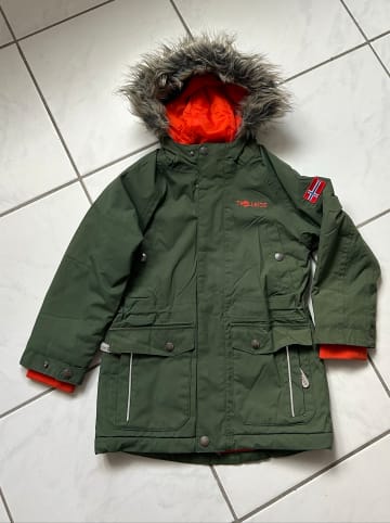 Trollkids Parka "Nordkapp" in Khaki