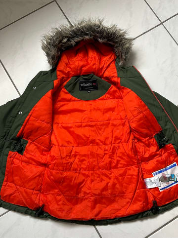 Trollkids Parka "Nordkapp" in Khaki