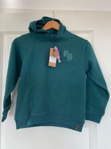 INDIAN BLUE JEANS Hoodie "New York" in Grün